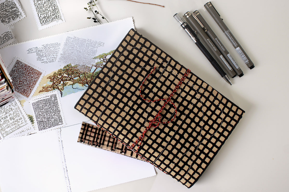 Ink Grid Notebook