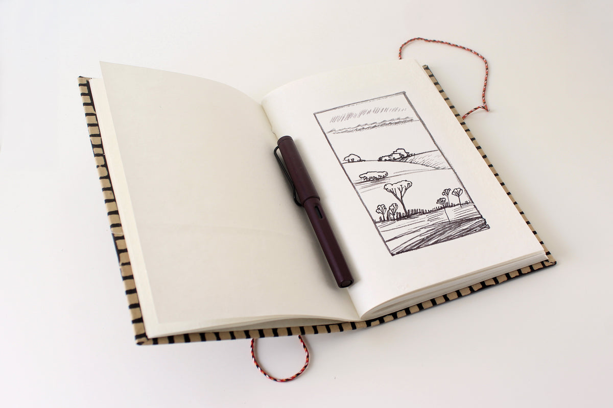 Ink Grid Notebook