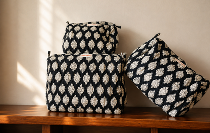 Black Marigold Travel Set