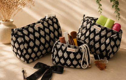 Black Marigold Travel Set