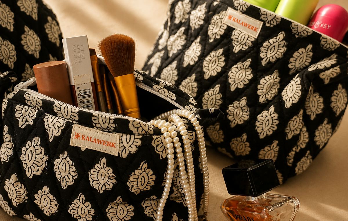 Black Marigold Travel Set