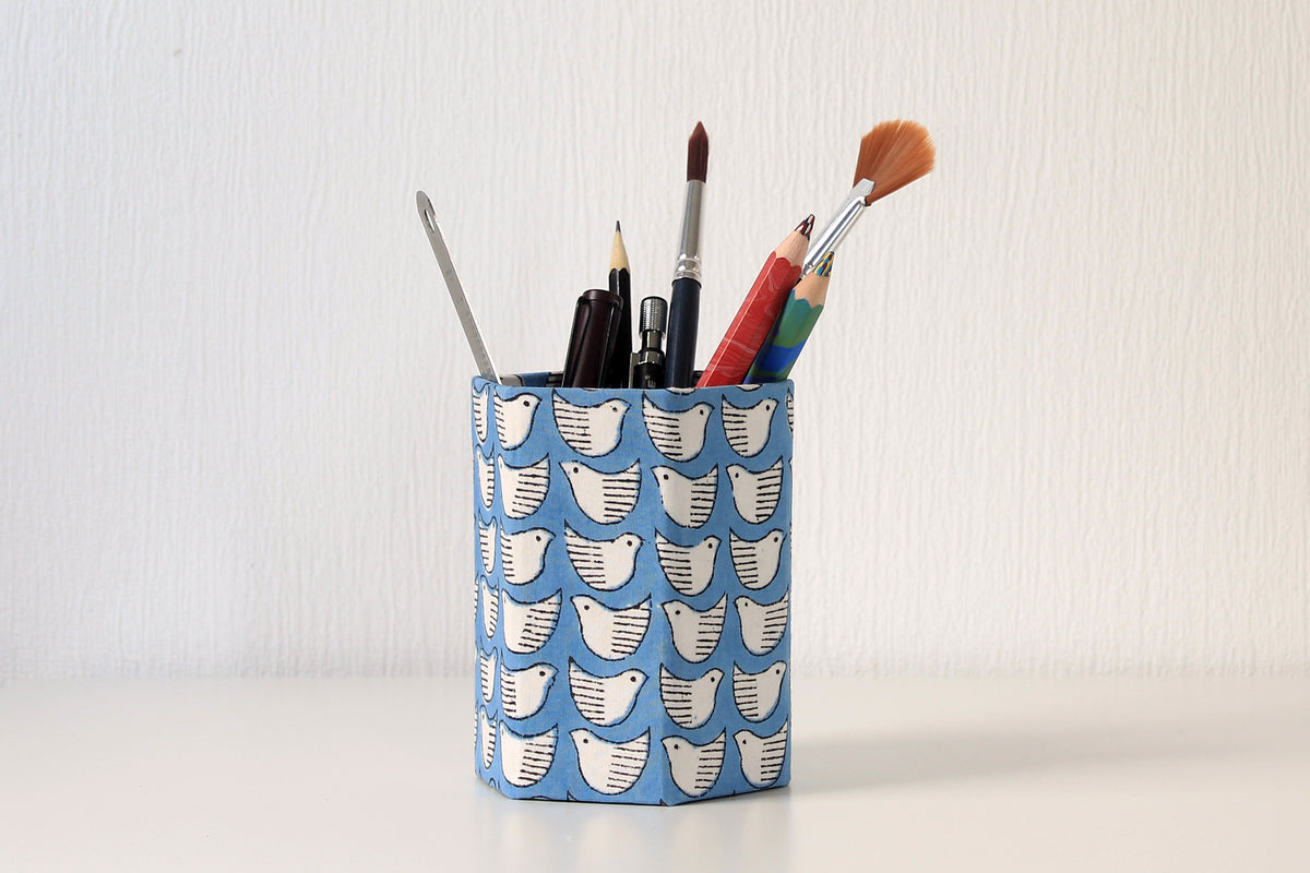 Bluebird Song Desk Organizer
