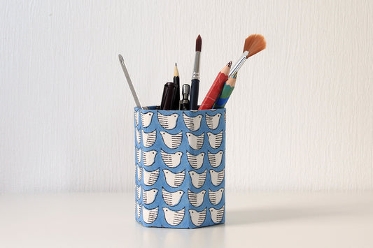 Bluebird Song Desk Organizer