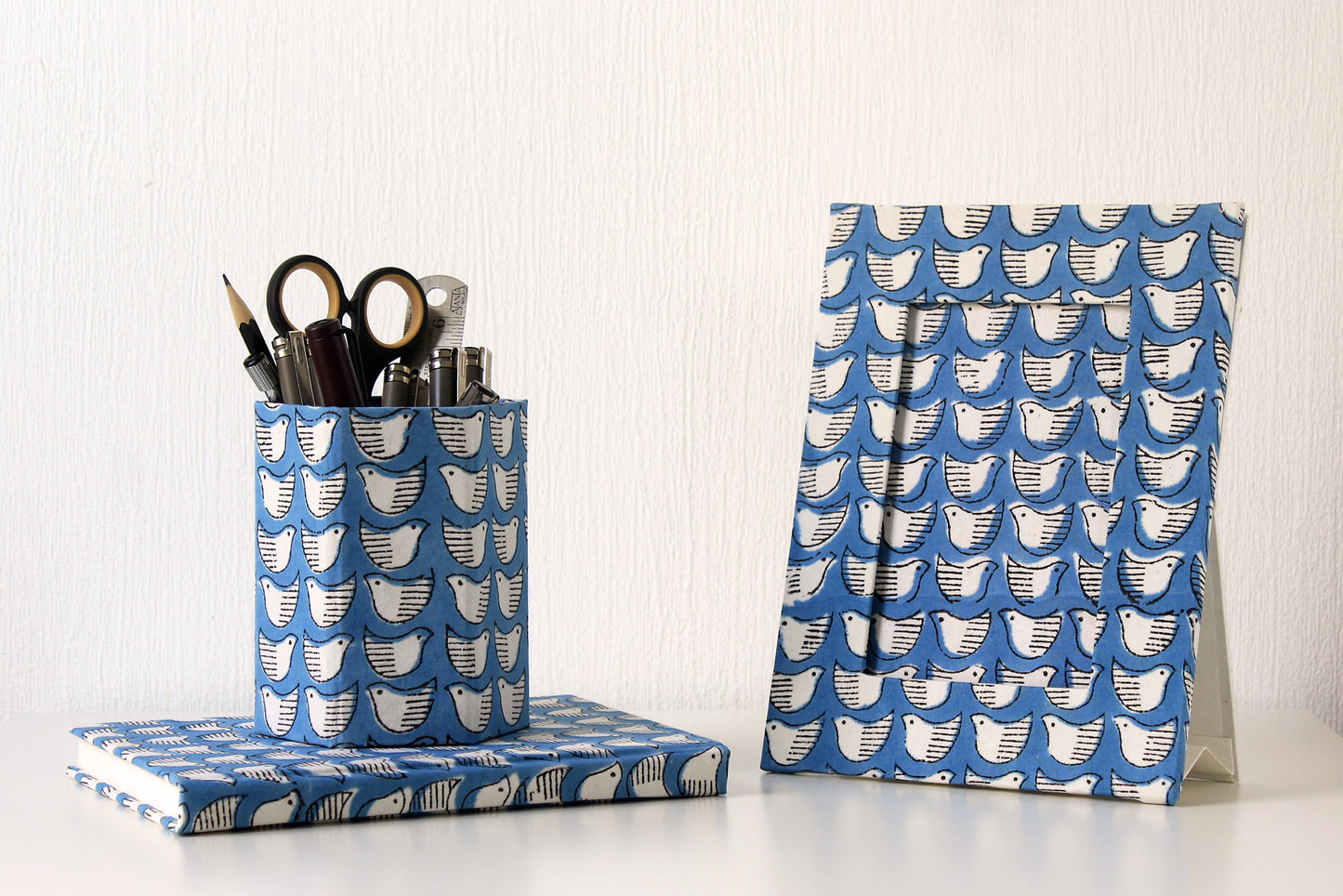 Bluebird Song Desk Organizer