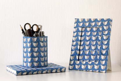 Bluebird Song Desk Organizer
