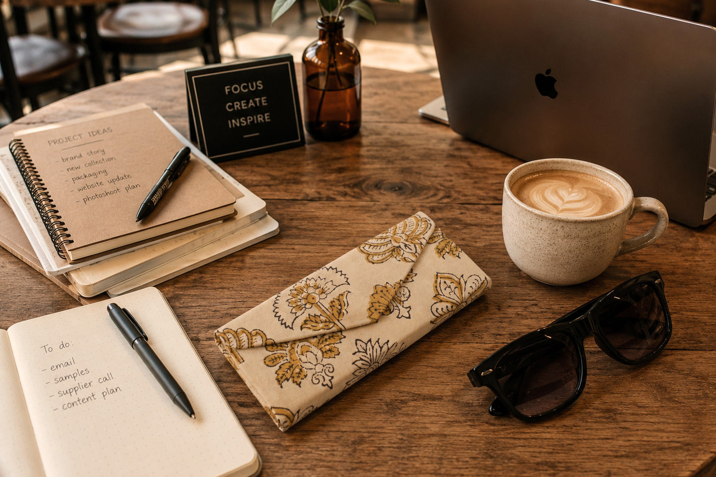 Harvest Bloom Sunglass Case