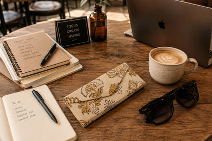Harvest Bloom Sunglass Case