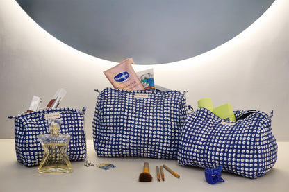 Indigo Pebble Travel Set