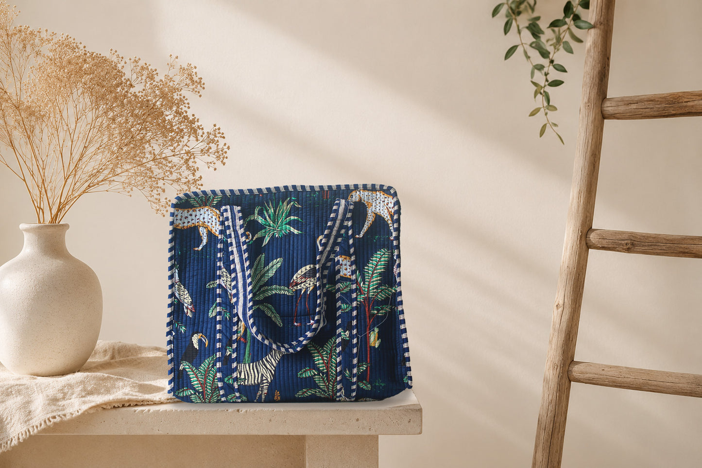 Jungle Nocturne Tote Bag