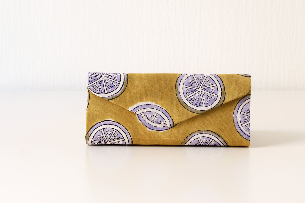 Lemon Bloom Sunglass Case