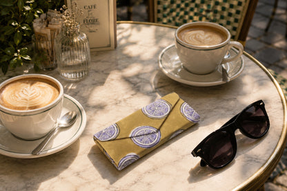 Lemon Bloom Sunglass Case