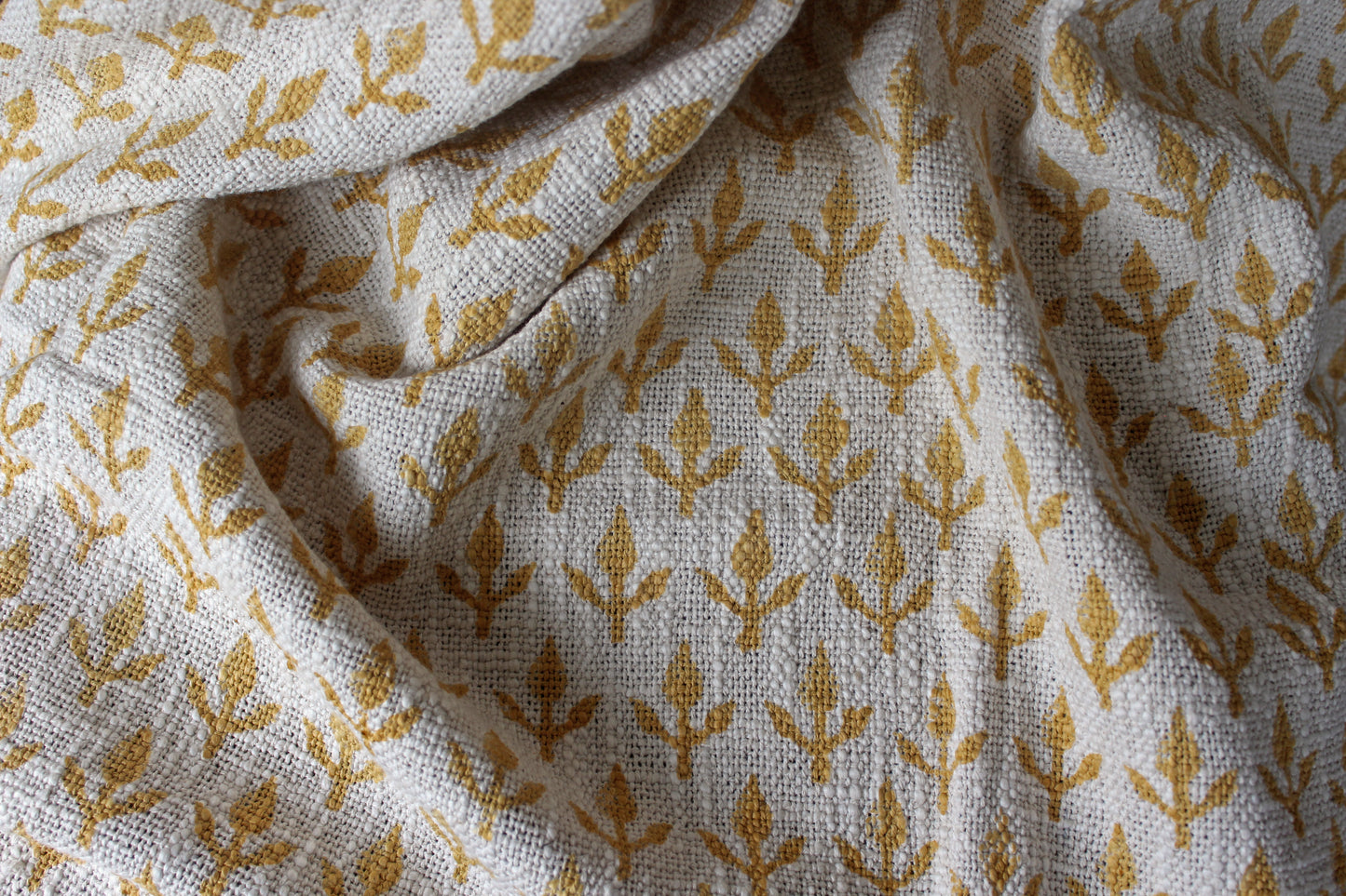 Ochre Bloom Throw