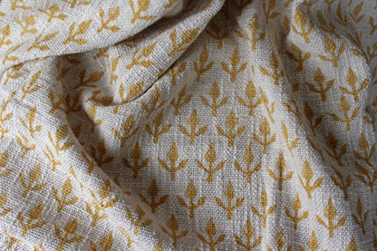 Ochre Bloom Throw