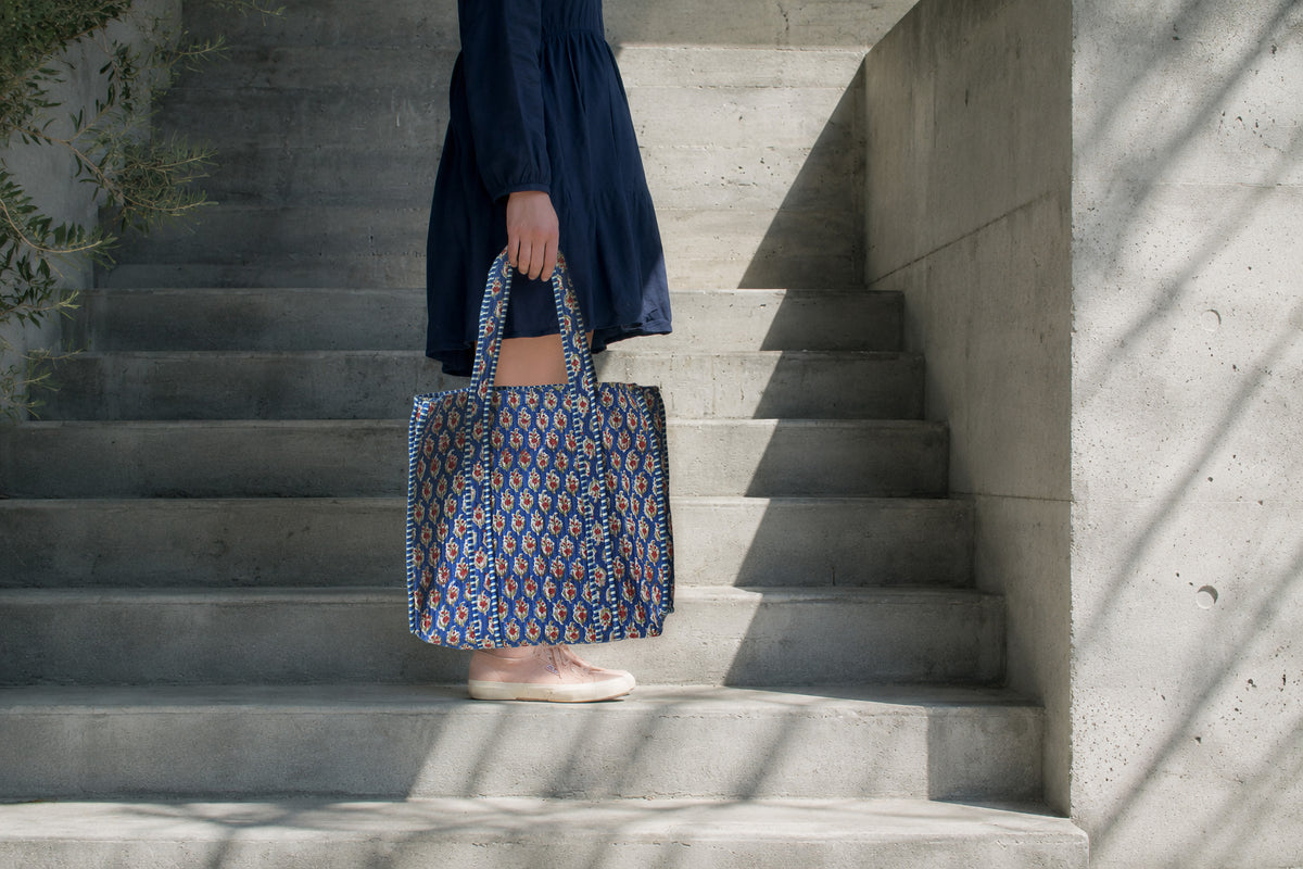 River Blossom Tote Bag
