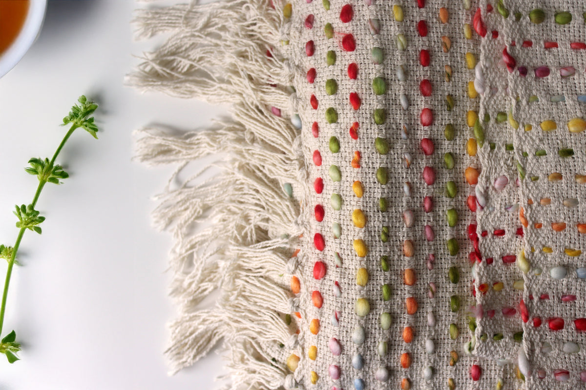 Woven Confetti Throw